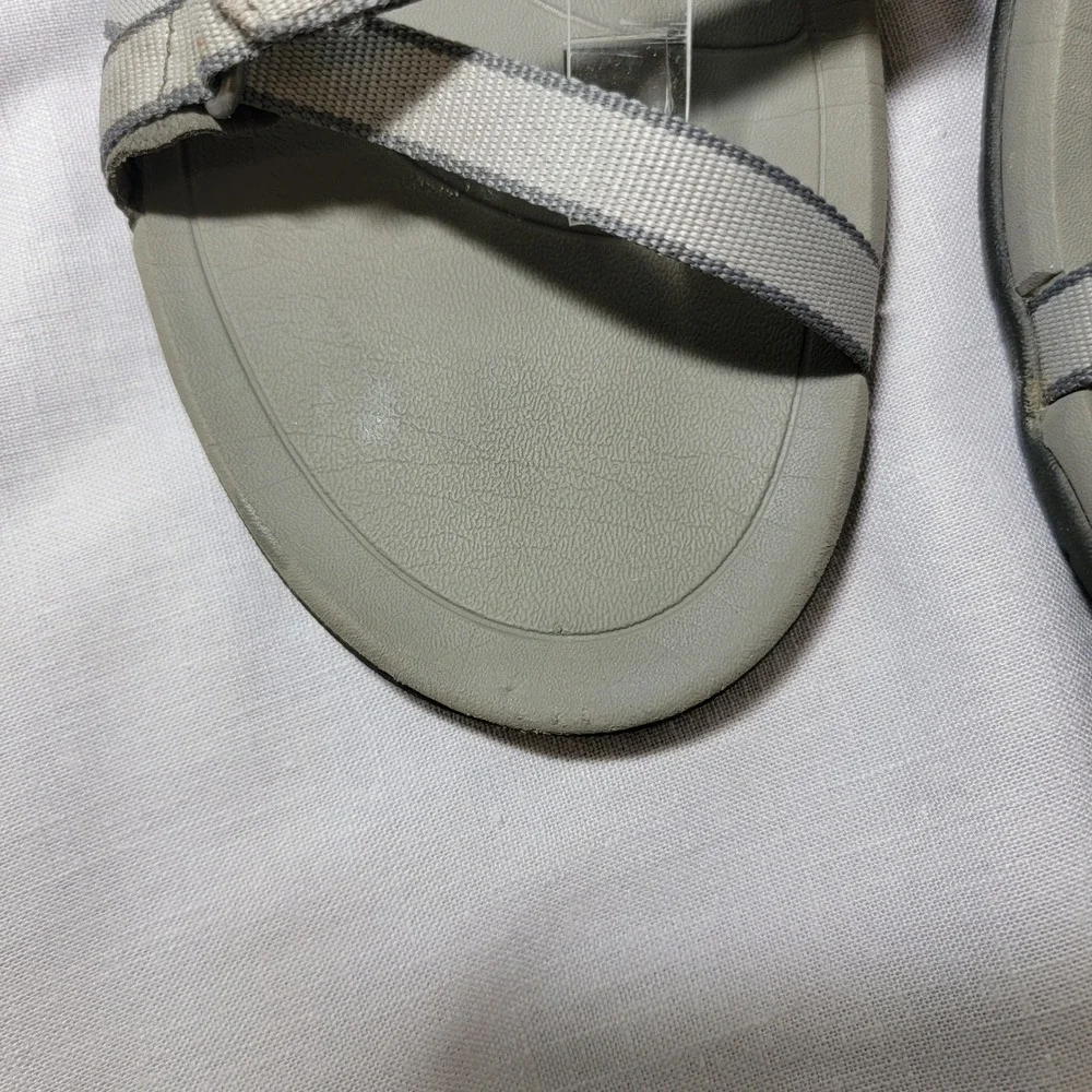 Teva Verra Strappy Sport Hiking Sandals Womens 10 Grey 1006263